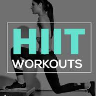A woman doing a squat and in front of it stats 