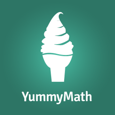 An ice cream icon and words on the bottom that state 