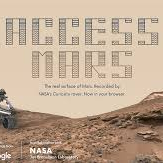 Mars and a robot 