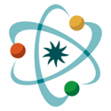a molecule with a star inside 