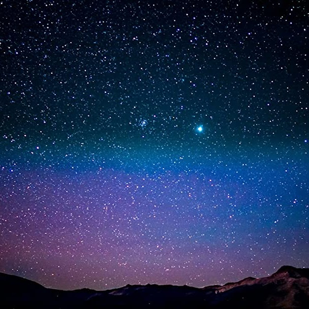 a sky full of stars